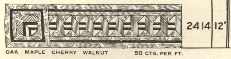 Roberts-2414 catalog floor border pattern