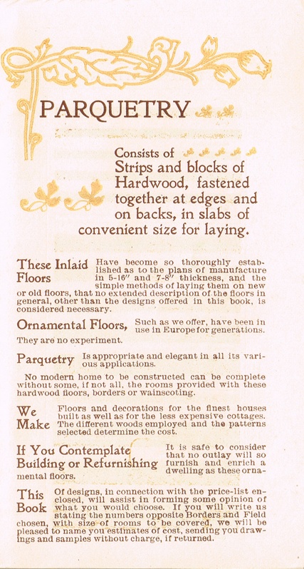 Ornamental Parquet Floors & Borders: 1892: Page 3