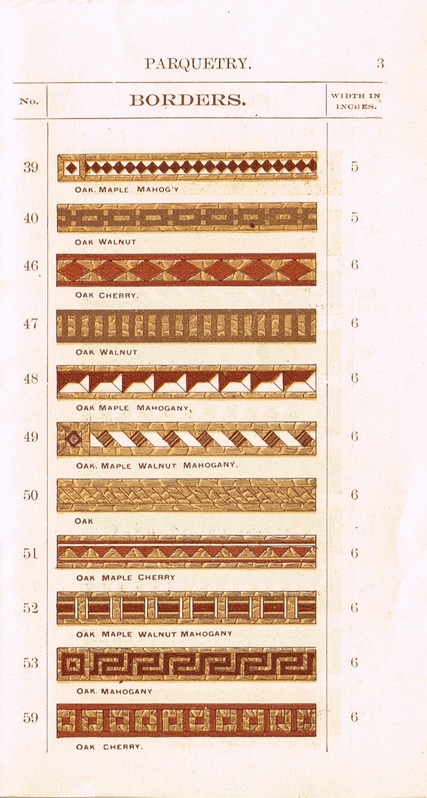 Ornamental Parquet Floors & Borders: 1892: Page 5