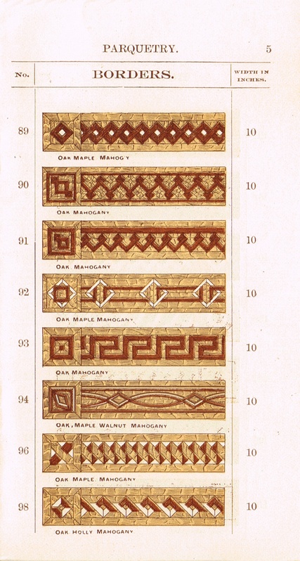 Ornamental Parquet Floors & Borders: 1892: Page 7