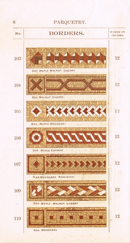 Ornamental Parquet Floors & Borders: 1892: Page 8