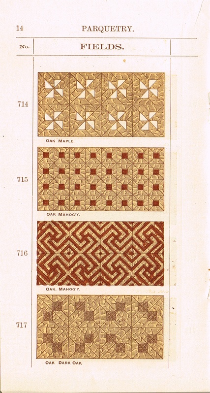 Ornamental Parquet Floors & Borders: 1892: Page 16