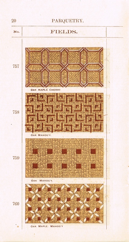 Ornamental Parquet Floors & Borders: 1892: Page 22