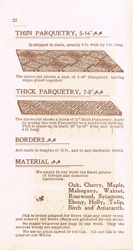 Ornamental Parquet Floors & Borders: 1892: Page 24