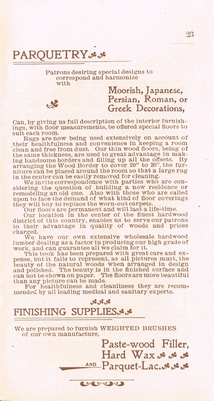 Ornamental Parquet Floors & Borders: 1892: Page 25