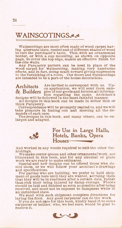 Ornamental Parquet Floors & Borders: 1892: Page 26