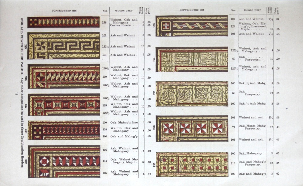 Boughton & Linville: Parquet Floors: 1889: Page 11