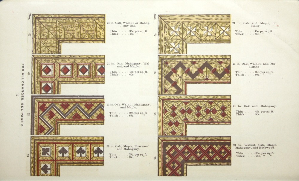 Boughton & Linville: Parquet Floors: 1889: Page 12