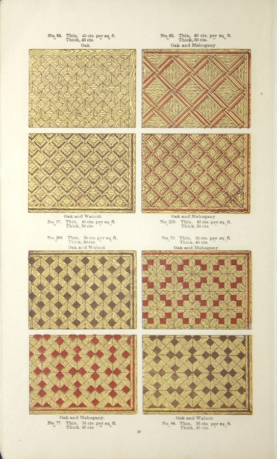 Boughton & Linville: Parquet Floors: 1889: Page 26