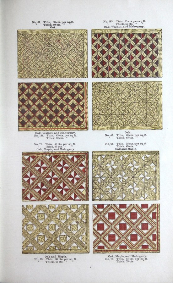 Boughton & Linville: Parquet Floors: 1889: Page 27