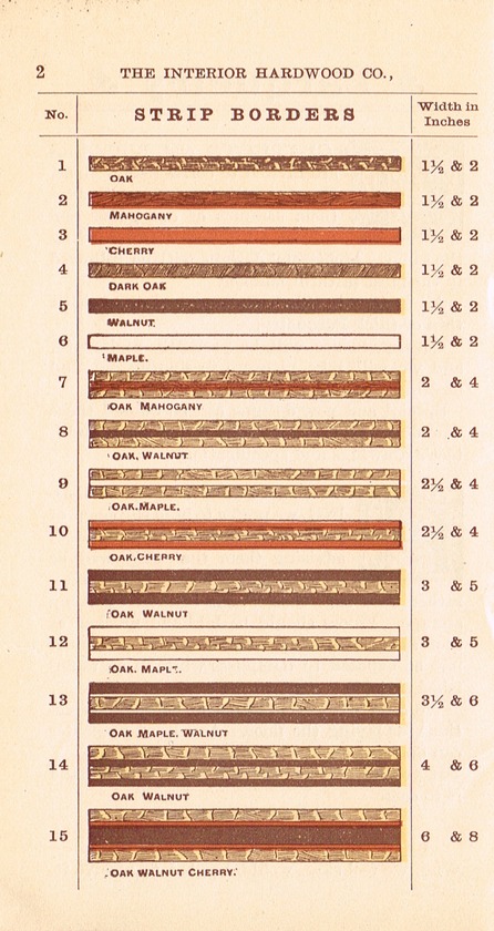 Parquet Floors & Borders: 1892: Page 6