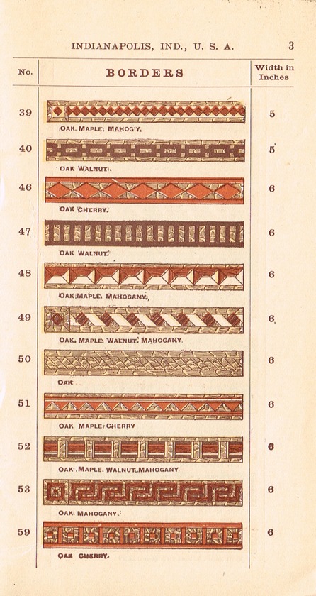 Parquet Floors & Borders: 1892: Page 7