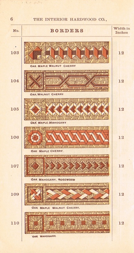 Parquet Floors & Borders: 1892: Page 10