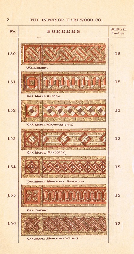 Parquet Floors & Borders: 1892: Page 12