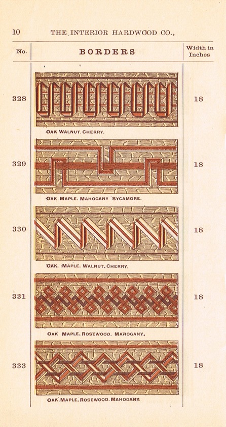 Parquet Floors & Borders: 1892: Page 14