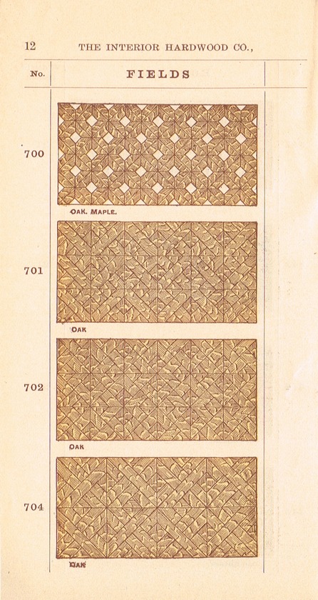 Parquet Floors & Borders: 1892: Page 16