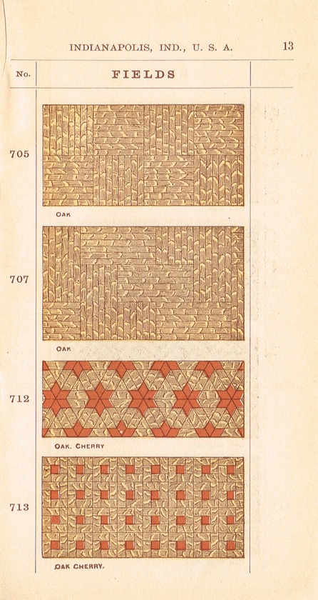 Parquet Floors & Borders: 1892: Page 17