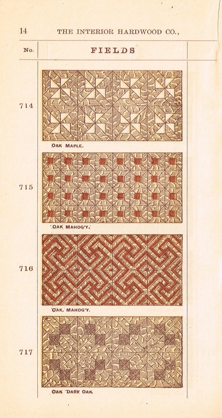 Parquet Floors & Borders: 1892: Page 18