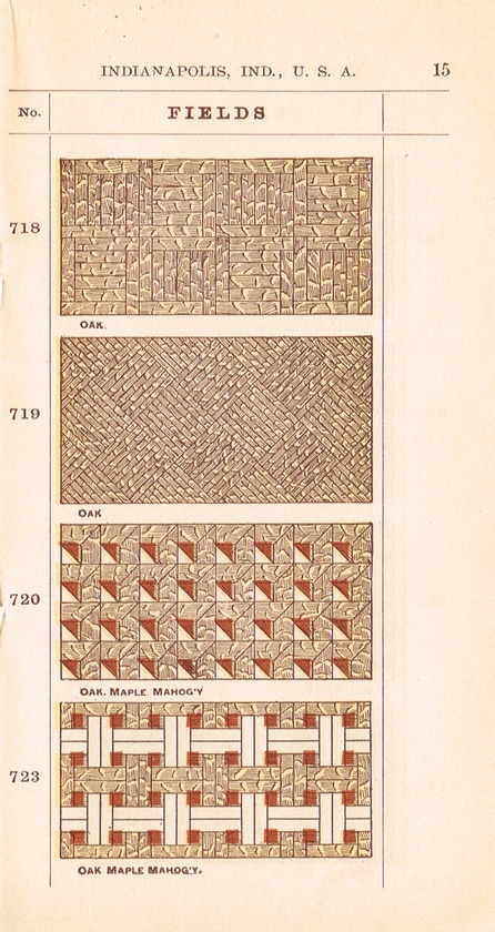 Parquet Floors & Borders: 1892: Page 19