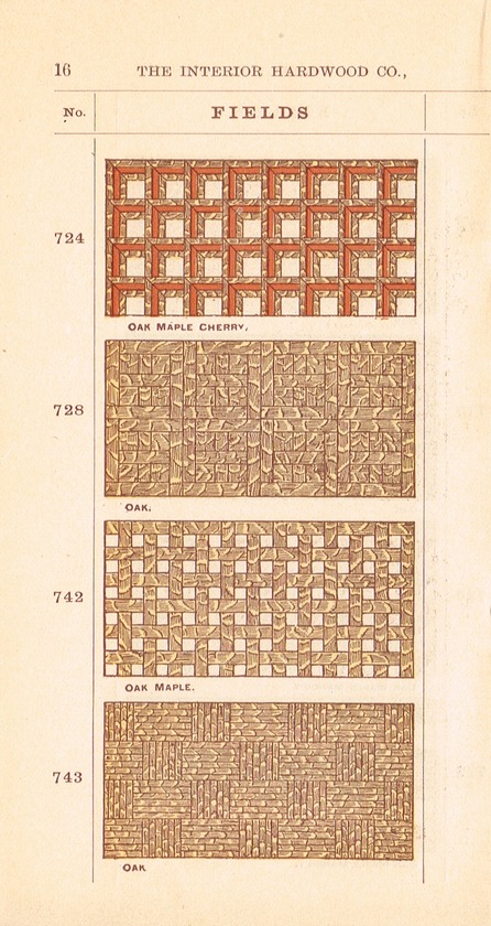 Parquet Floors & Borders: 1892: Page 20