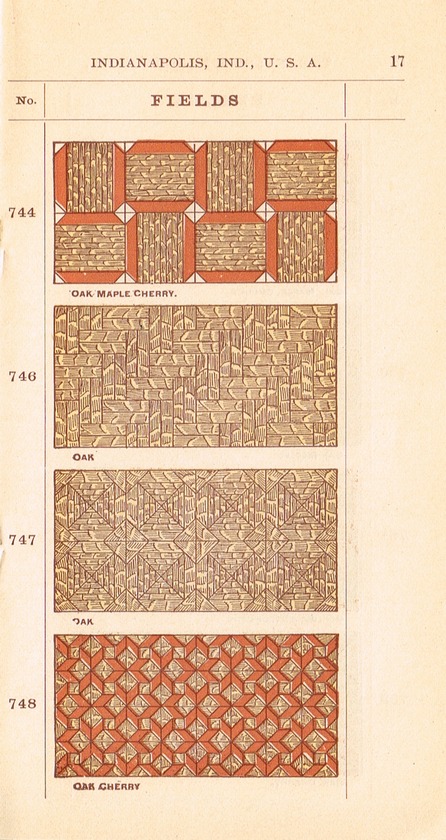 Parquet Floors & Borders: 1892: Page 21