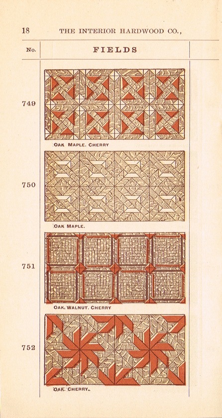 Parquet Floors & Borders: 1892: Page 22