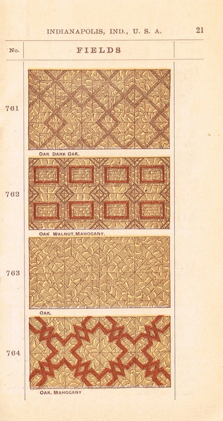 Parquet Floors & Borders: 1892: Page 25