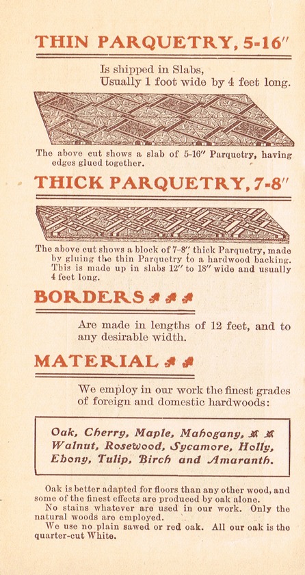 Parquet Floors & Borders: 1892: Page 26