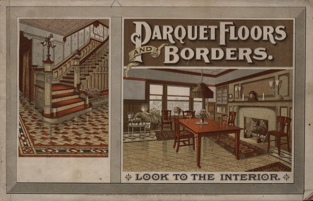 Parquet Floors & Borders: 1903: Cover