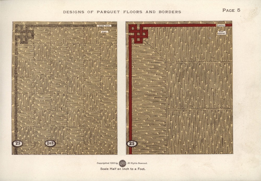 Parquet Floors & Borders: 1903: Page 5