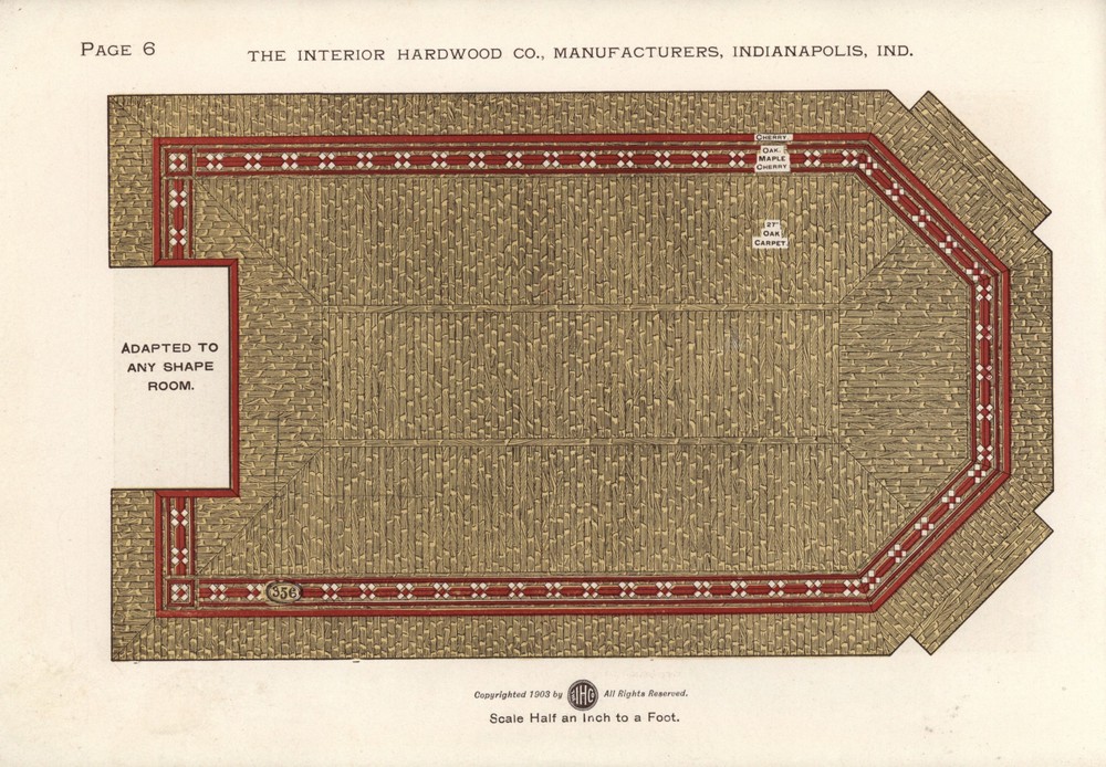 Parquet Floors & Borders: 1903: Page 6