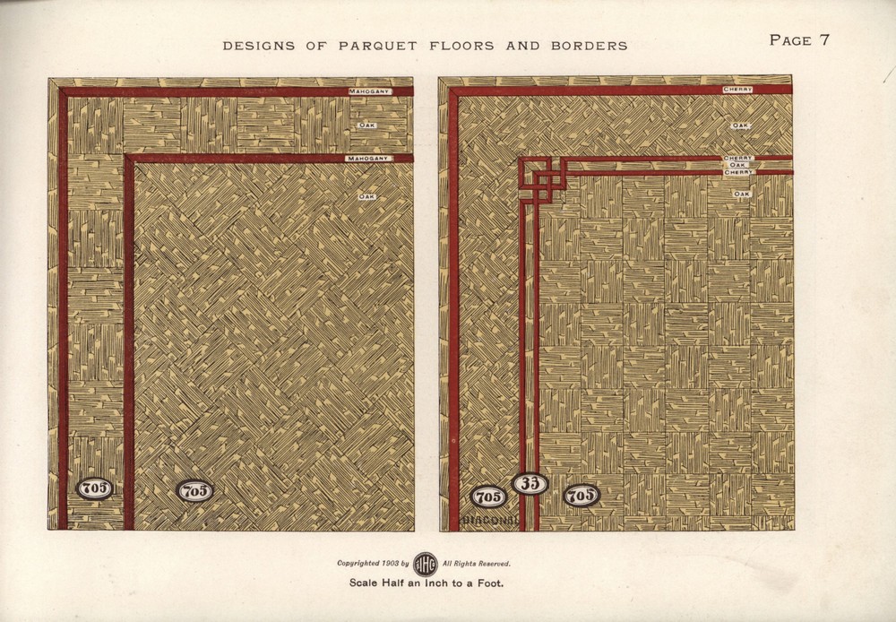 Parquet Floors & Borders: 1903: Page 7