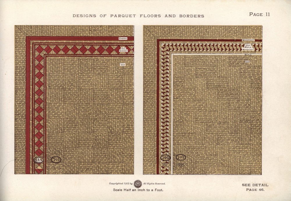 Parquet Floors & Borders: 1903: Page 11