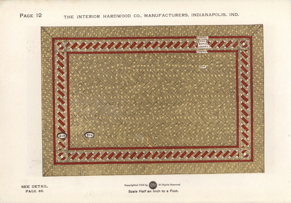 Parquet Floors & Borders: 1903: Page 12