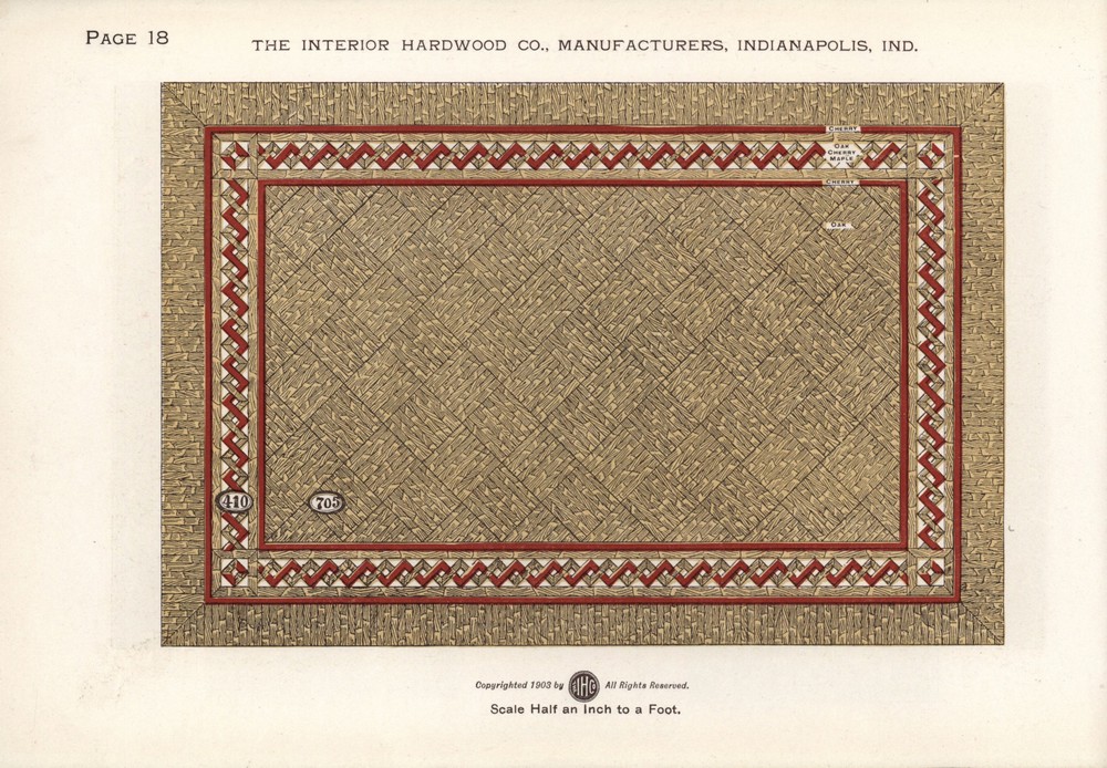 Parquet Floors & Borders: 1903: Page 18