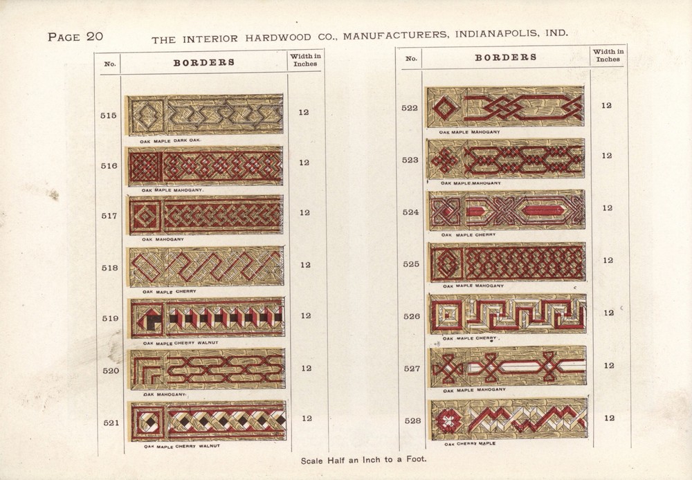 Parquet Floors & Borders: 1903: Page 20