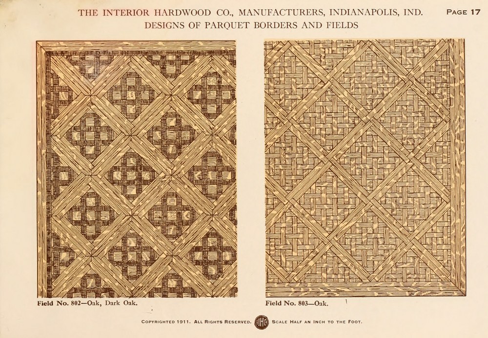 Parquet Floors & Borders: 1911: Page 17