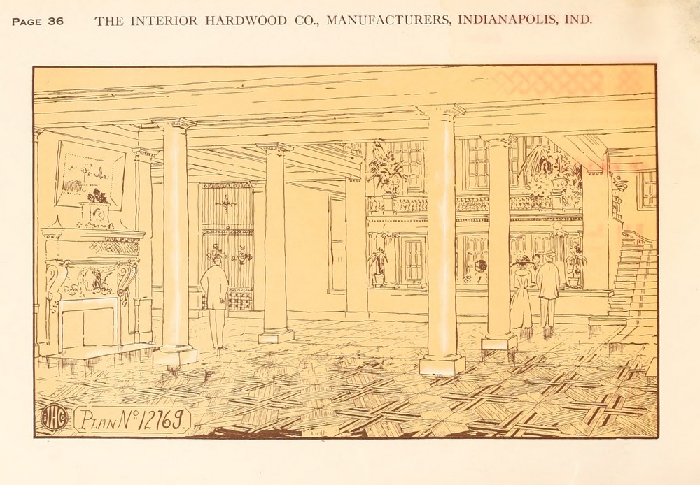 Parquet Floors & Borders: 1911: Page 36