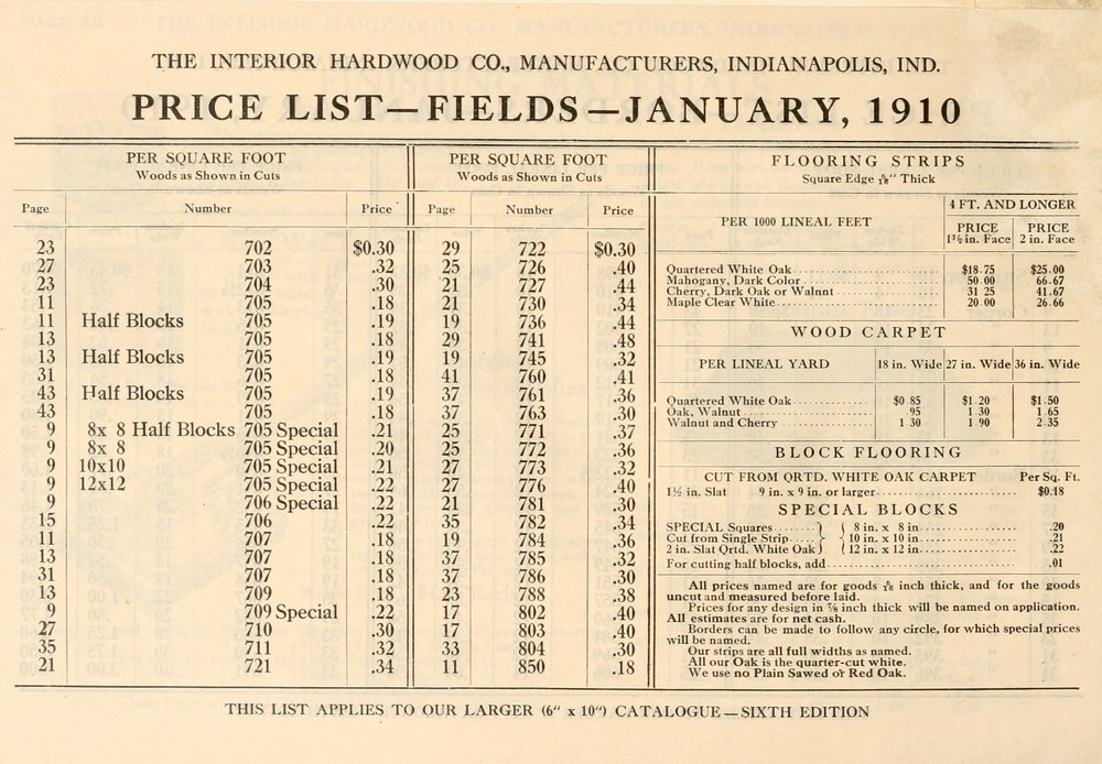 Parquet Floors & Borders: 1911: Page 48