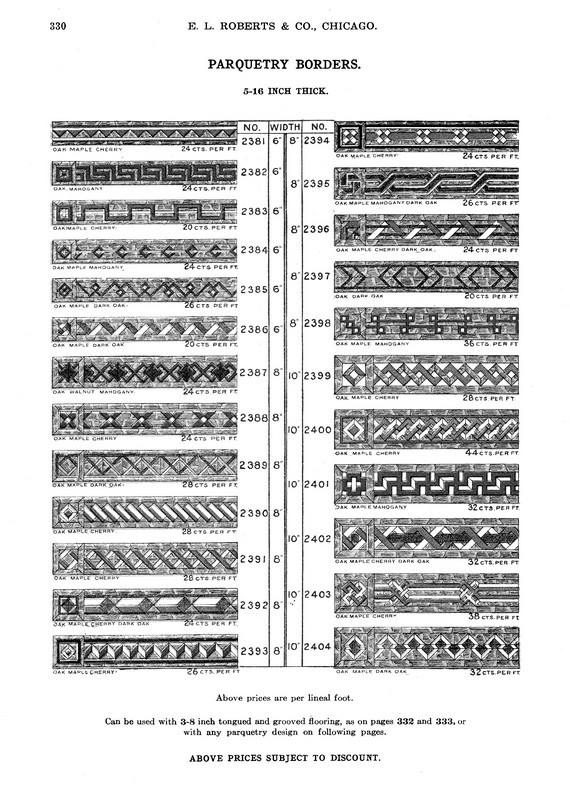 Roberts' Ill. Millwork Catalog: 1903 Extract: Page 6