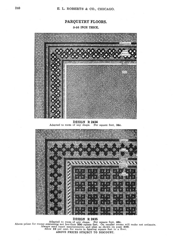 Roberts' Ill. Millwork Catalog: 1903 Extract: Page 16