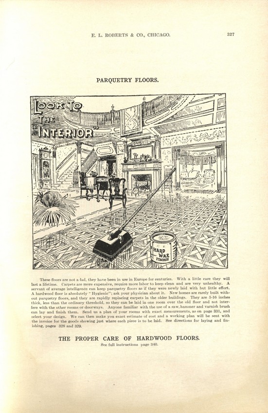 E.L. Roberts & Co General Cat: 1908 Extract: Page 327