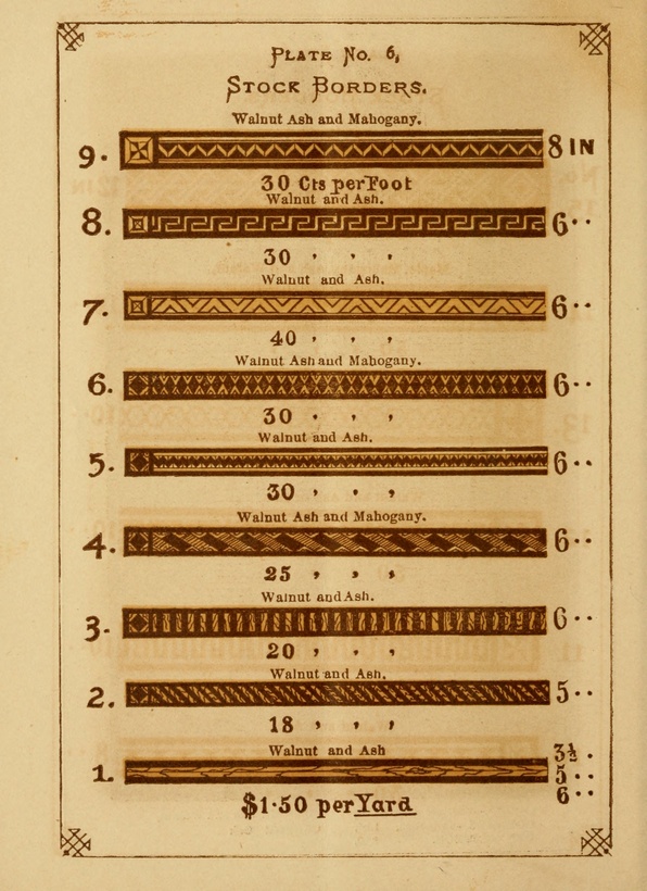 Wood Carpet Co's Elegant Parquet & Inlaid Floors: c. 1890: Page 6