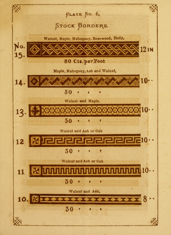 Wood Carpet Co's Elegant Parquet & Inlaid Floors: c. 1890: Page 7