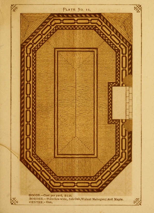 Wood Carpet Co's Elegant Parquet & Inlaid Floors: c. 1890: Page 11