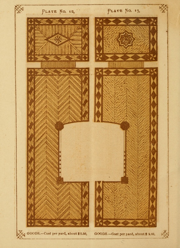 Wood Carpet Co's Elegant Parquet & Inlaid Floors: c. 1890: Page 12