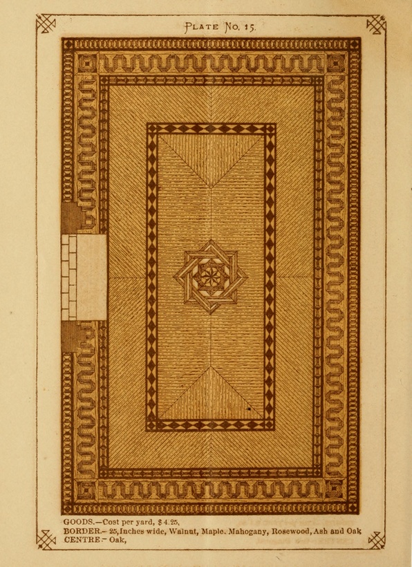 Wood Carpet Co's Elegant Parquet & Inlaid Floors: c. 1890: Page 14