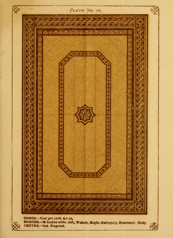 Wood Carpet Co's Elegant Parquet & Inlaid Floors: c. 1890: Page 15