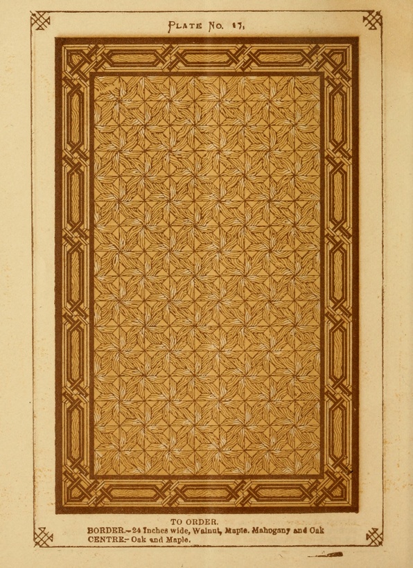 Wood Carpet Co's Elegant Parquet & Inlaid Floors: c. 1890: Page 16