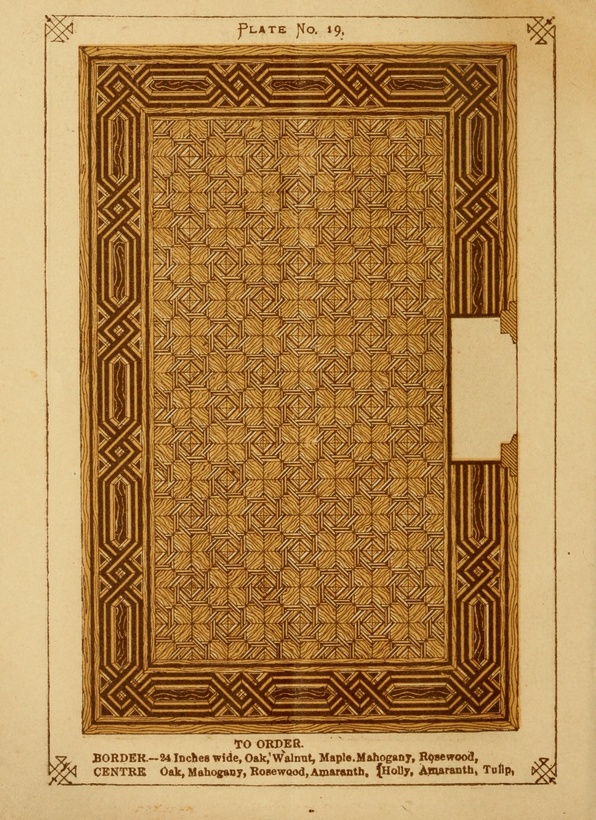 Wood Carpet Co's Elegant Parquet & Inlaid Floors: c. 1890: Page 18